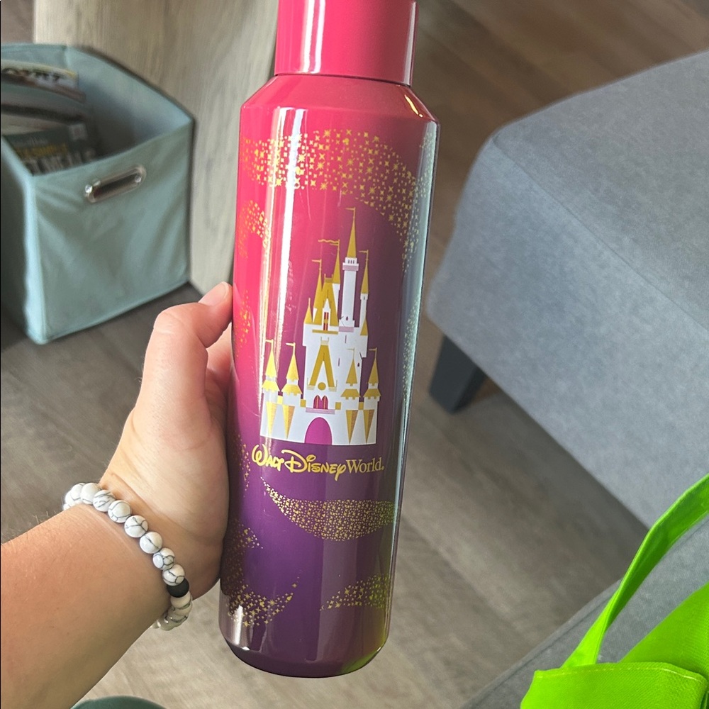 Disney Pink and Purple Castle Tumbler